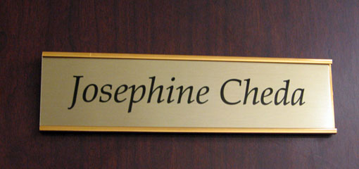 Engraved Signs